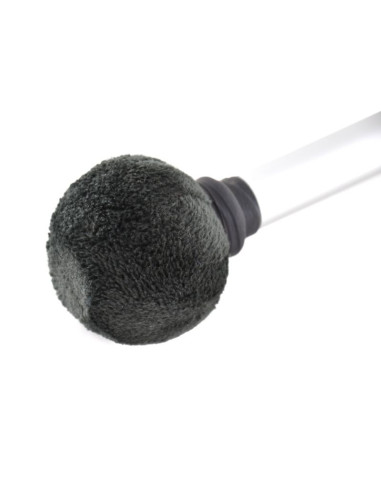 Batte de surdo - manche alu ALL AROUND D20 noire - 40 cm - Tête médium dure - FLIPO