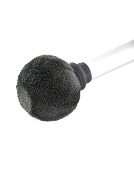 Batte de surdo - manche alu ALL AROUND D20 noire - 40 cm - Tête médium dure - FLIPO