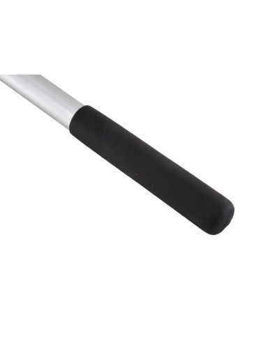 Batte de surdo - manche alu ALL AROUND D20 noire - 40 cm - Tête médium dure - FLIPO