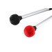 Surdo mallet - Alu handle ALL AROUND D20 Black - 40 cm - Medium hard head - FLIPO