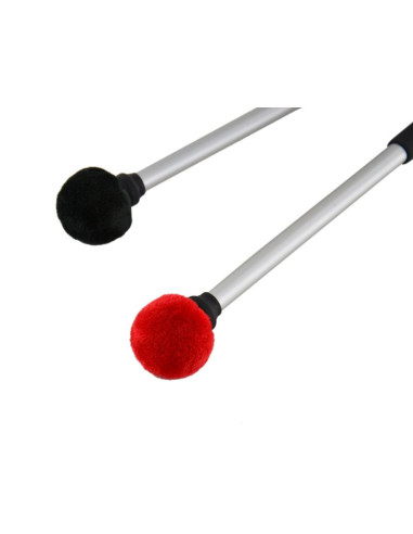 Batte de surdo - manche alu LIGHT 40 cm feutrine dure - DOBRA