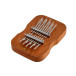 Kalimba 9 notes doubles avec housse de tranpsort - Roots