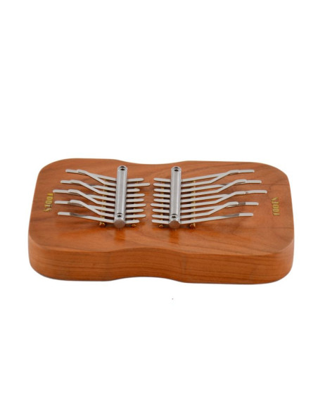 Kalimba 9 notes doubles avec housse de tranpsort - Roots