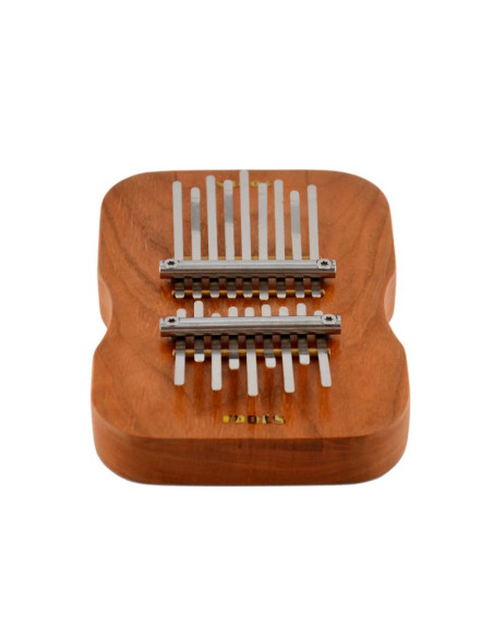 Kalimba 9 notes doubles avec housse de tranpsort - Roots