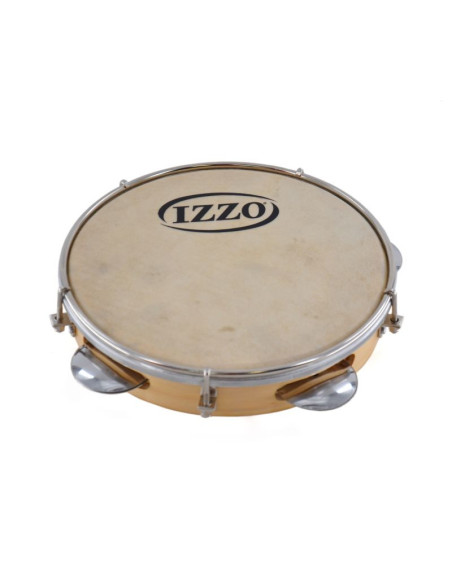 Pandeiro bois 8" - peau naturelle - Izzo