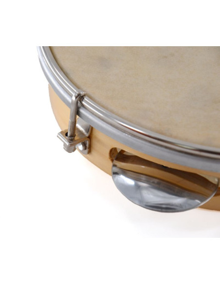 Pandeiro bois 8" - peau naturelle - Izzo
