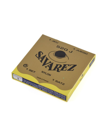 Corde de guitare classique 'Savarez' - Jaune (fort tirant) - Le jeu
