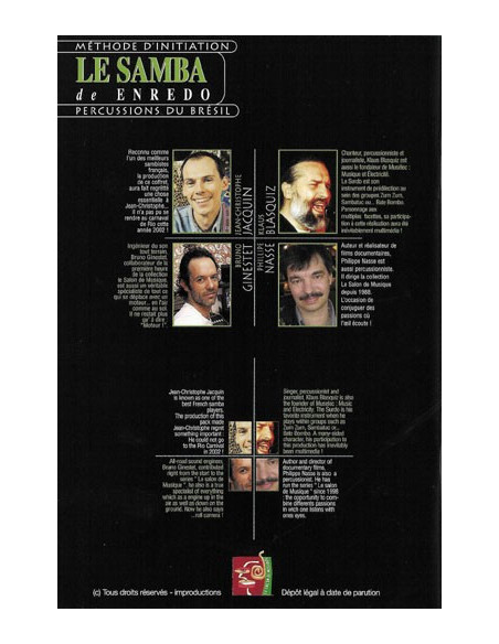 Le samba de Enredo (DVD)
