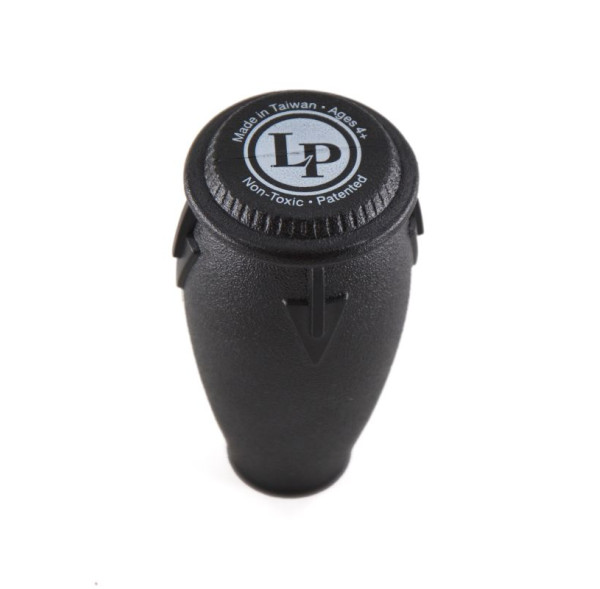 Plastic Conga Shape Shaker - Black - Latin Percussion