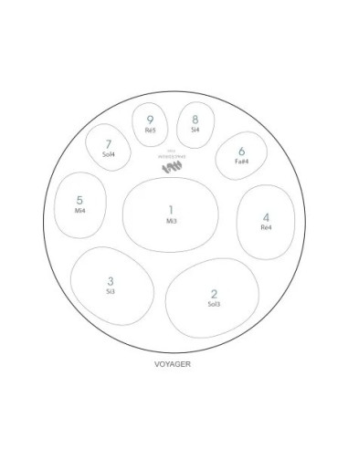 Spacedrum Inox 9 notes - VOYAGER
