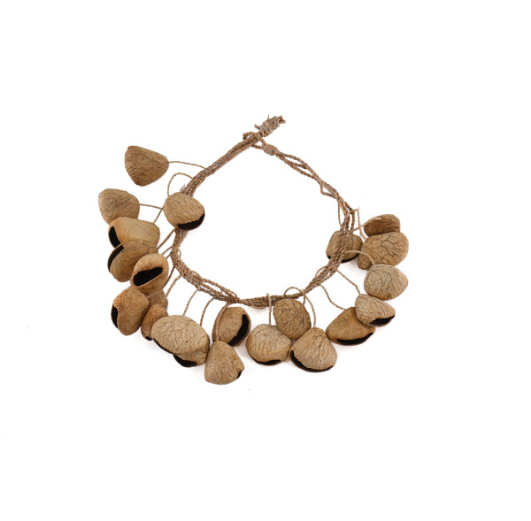 Pangi seed rattle for wrist - ROOTS