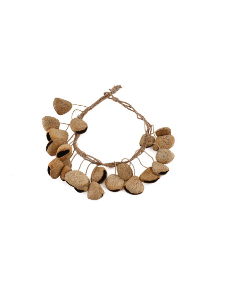 Crécelle Pangi - 60 cm - rafia - ROOTS