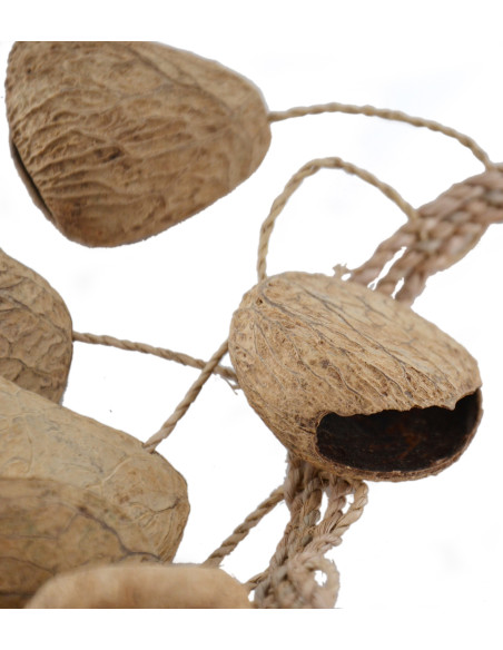 Crécelle Pangi - 60 cm - rafia - ROOTS
