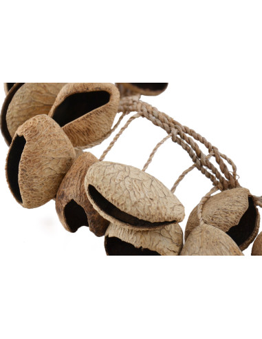 Crécelle Pangi - 60 cm - rafia - ROOTS