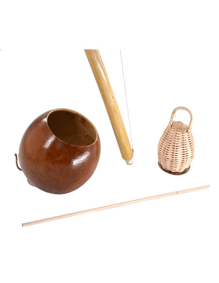 Berimbau grand naturel GUNGA - 160cm - MC