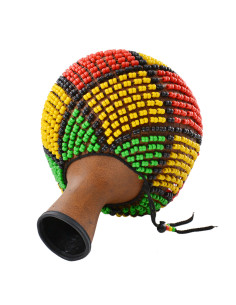 Chekere en fibre de verre avec perles VJRN - XL- Roots 2