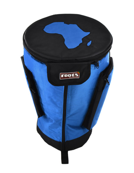 Housse Luxe pour djembé - ROOTS - Bleu