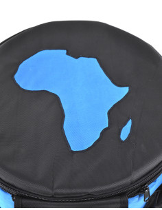 Housse Luxe pour djembé - ROOTS - Bleu 2