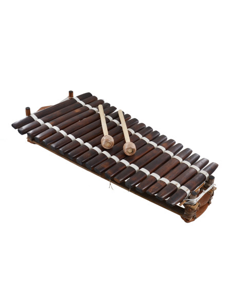 Balafon 18 lames - diatonique Guinée + baguettes