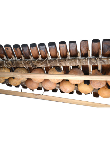Balafon 18 lames - diatonique Guinée + baguettes