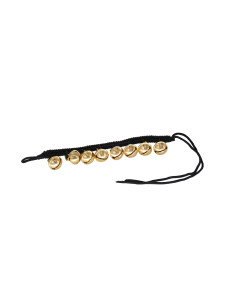 Bracelet/cheville à Grelots Africains En Coquilles De Noix - Instrument De Percussion, Danse Traditionnelle