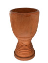 Djembé iroko - H. 60-62 cm - Ø 33-34 cm - Modèle pro - Côte D'Ivoire fut seul