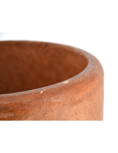 Djembé iroko - H. 60-62 cm - Ø 33-34 cm - Modèle pro - Côte D'Ivoire fut seul