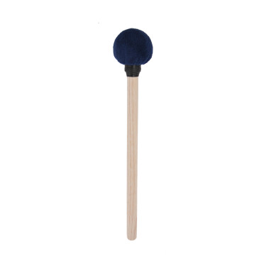 Batte de surdo - manche bois - grosse feutrine tendre FUNDO - 40 cm