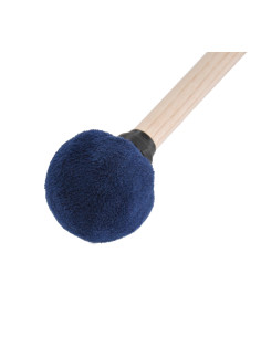 Batte de surdo - manche bois - grosse feutrine tendre FUNDO - 40 cm 2