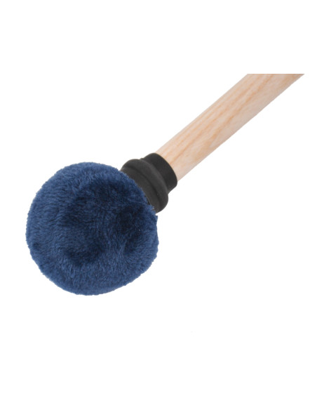 Batte de surdo - manche bois - medium feutrine tendre FUNDO - 40 cm