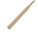 Batte de tambour chamane - Modèle fin en bambou avec feutrine - 30 cm