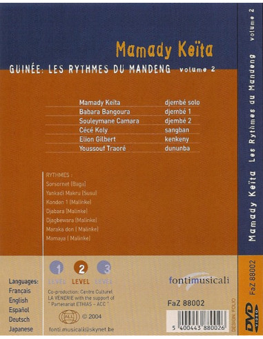 Les rythmes du Mandeng - Mamady Keïta - Vol 2