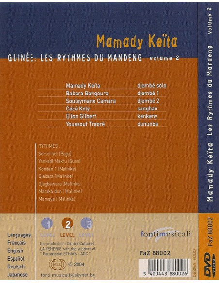 Les rythmes du Mandeng - Mamady Keïta - Vol 2
