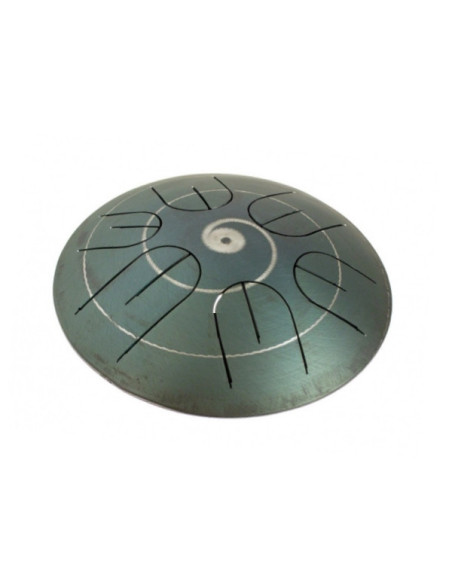 Tongue Drum Rammerdrum 9" Hitzaz  - 6 Notes A D D# F# G Anian - 440Hz