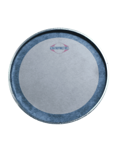 Peau plastique 14' super nylon rebord noir - spécial timba  2