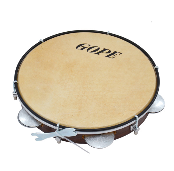 Pandeiro 10" - Plastic head - Gope