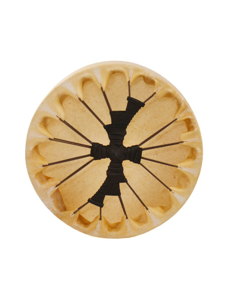 Tambour Chamane 16" -  + batte faite main Peau de cerf - JR France