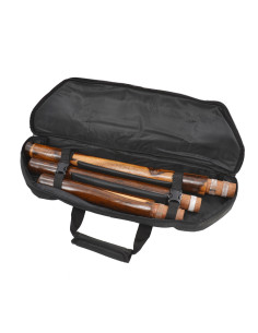 Didgeridoo Suren/Euka naturel en 3 notes  avec housse deluxe 2