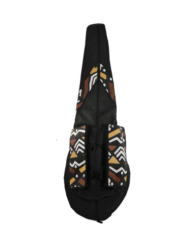 Housse de kamele n'goni Motifs Bogolan- Modèle professionnel - H. 150 cm - Roots