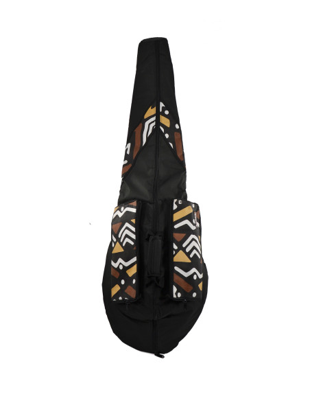 Housse de kamele n'goni Motifs Bogolan- Modèle professionnel - H. 150 cm - Roots