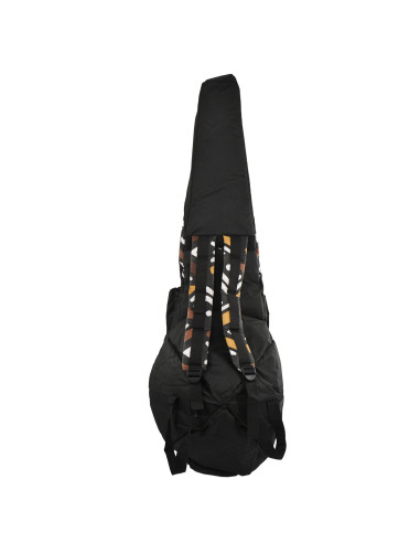 Housse de kamele n'goni Motifs Bogolan- Modèle professionnel - H. 150 cm - Roots