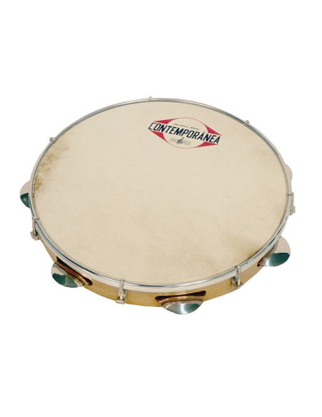Pandeiro Contemporânea ligne pro 12' - bois - peau de chèvre
