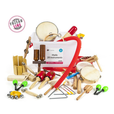 Malle / coffret 28 instruments