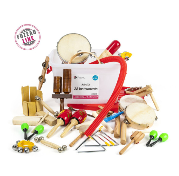 Malle / coffret 28 instruments