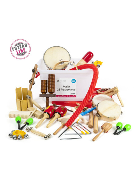 Malle / coffret 28 instruments
