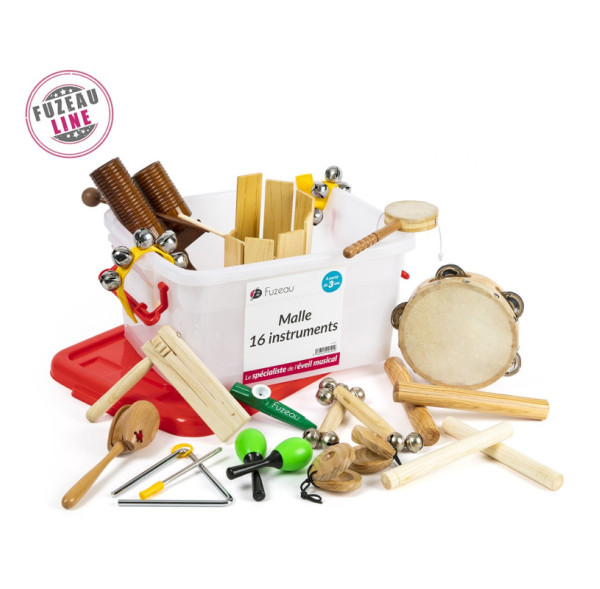 Malle / coffret 16 instruments