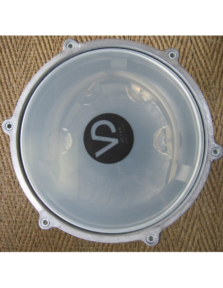 Derbouka aluminium 6 vis avec cymbalettes