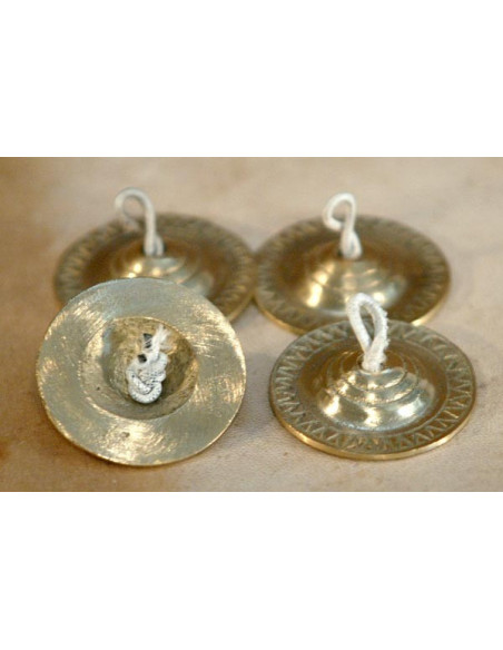 Cymbalettes à doigts - standard - Sagattes