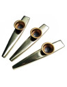 Kazoo en métal - lot de 3
