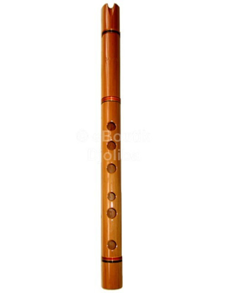 Quena - flûte en acajou 40 cm - 6 trous